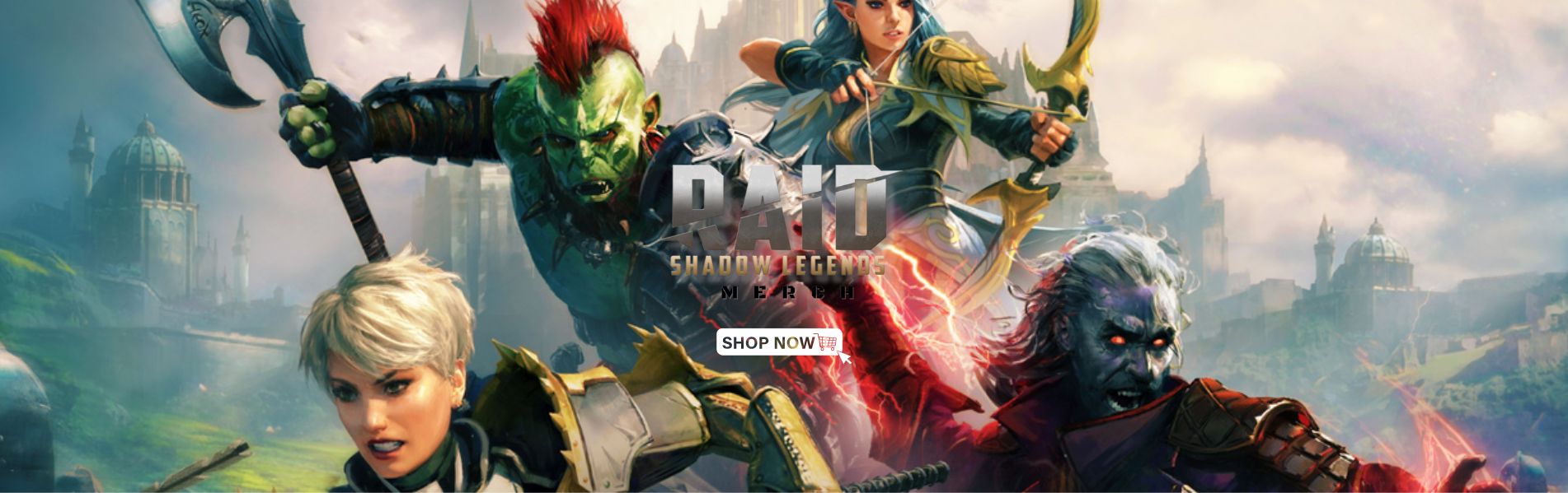 Raid Shadow Legends Merch Banner